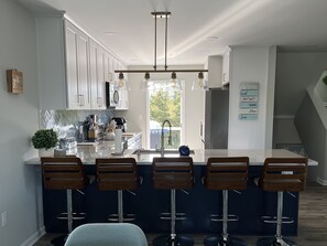 Private kitchen - Spacious, pet friendly 5-bedroom house on peaceful Broadkill Beach (Milton)