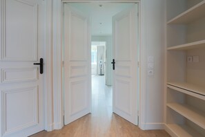 Interior - 2 BR/2BA Notre Dame and Eiffel Tower view top floor A/C in living room (Paris)