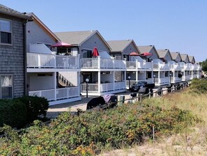 Exterior - Ocean views, private access to beach, quiet, comfortable condo in far east Ptown (Provincetown)