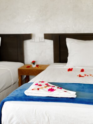 Standard Triple Room, Garden View | Individually decorated, individually furnished, free WiFi, bed sheets