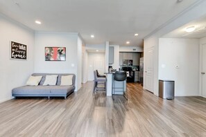 Living area - Downtown Gem Large Apt by 6th St (Austin)