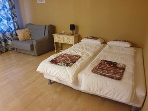 1 chambre, draps fournis