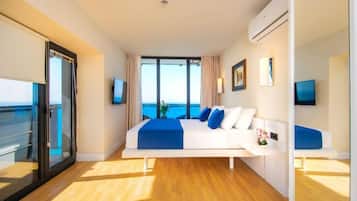 Panoramic Apartment | 1 bedroom, premium bedding, Tempur-Pedic beds, minibar