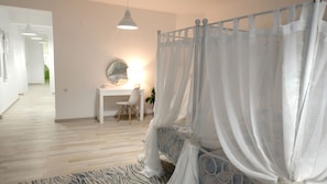 6 bedrooms, premium bedding, individually decorated