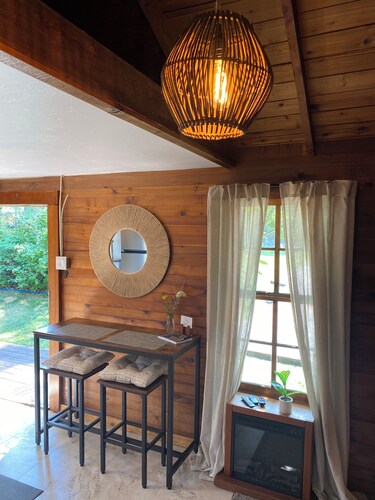 Cozy Cottage near Bigfork overlooking Flathead Lake in our Cherry Orchard
