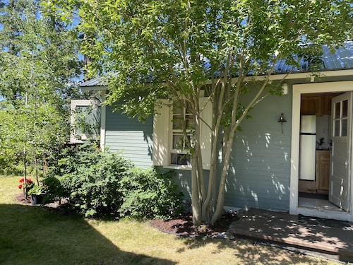 Cozy Cottage near Bigfork overlooking Flathead Lake in our Cherry Orchard