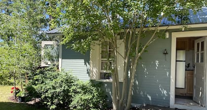 Cozy Cottage near Bigfork overlooking Flathead Lake in our Cherry Orchard