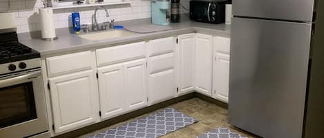 Microwave, oven, stovetop