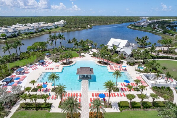 Außenpool, beheizter Pool