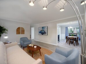 Smart TV, foosball, table tennis