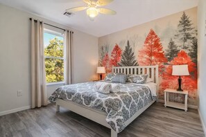 5 soverom, strykejern/-brett, wi-fi (inkludert) og sengetøy