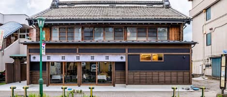 Façade de l’hébergement