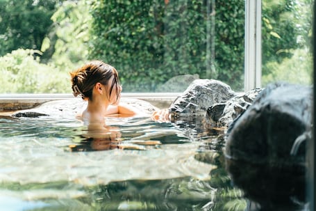 Hot springs. Kiyokawa High-land Recreation Center