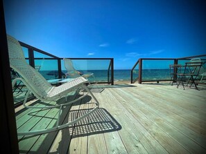 Terrace/patio - Beachfront King Suite (Aguada)