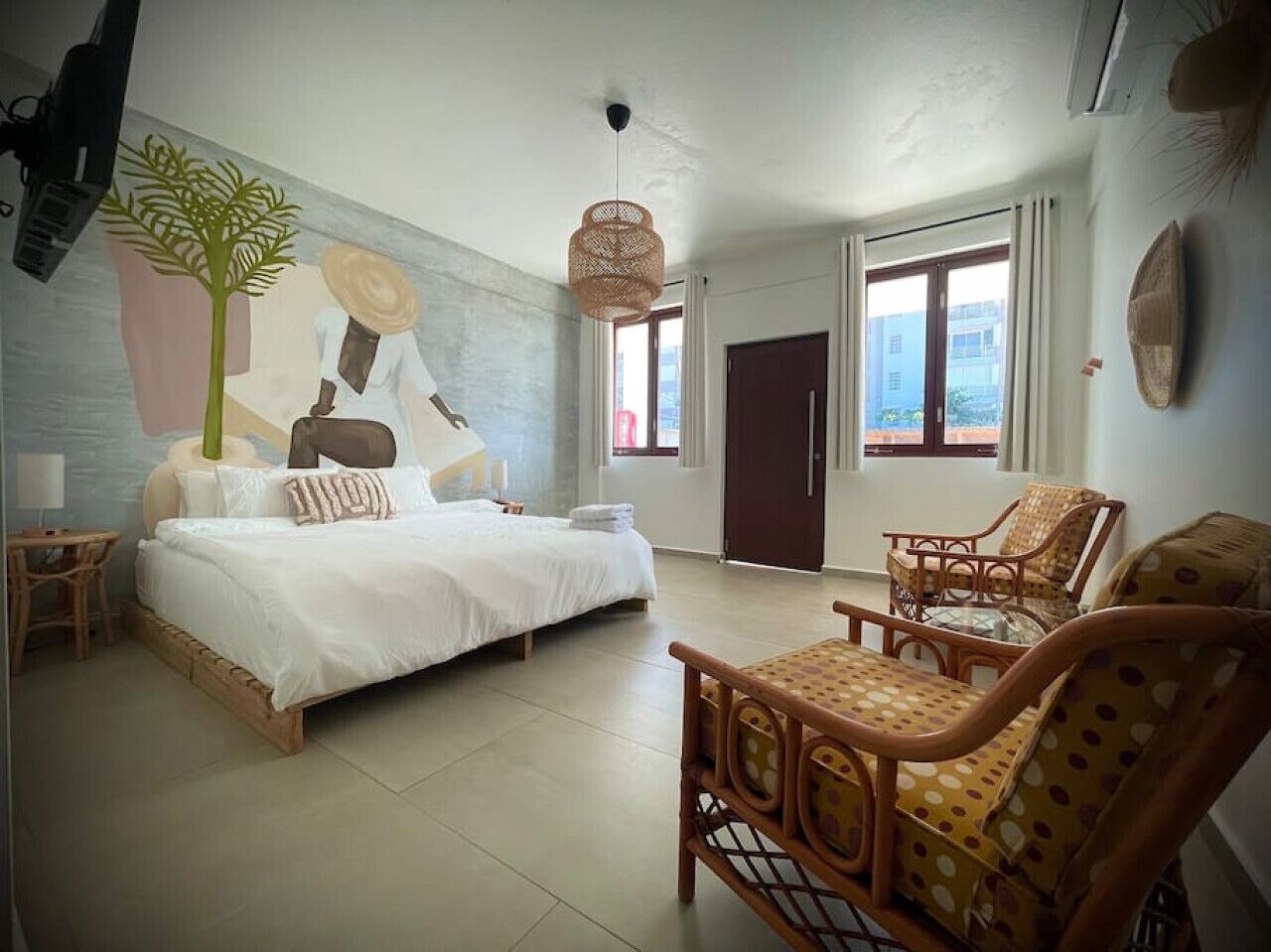 1 chambre, Wi-Fi gratuit, draps fournis