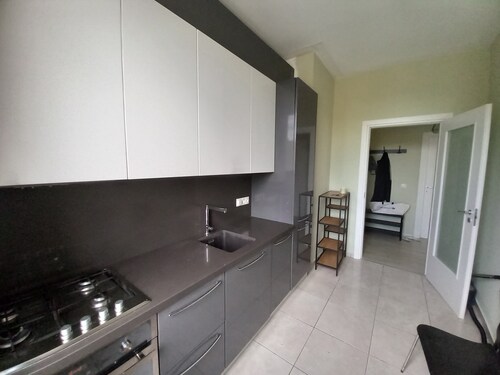 Great apartment in Bucharest close to park , clubs and mall . 