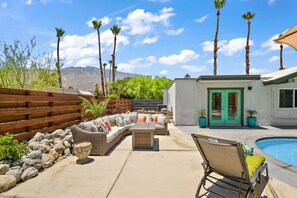 Terrace/patio - Perfect Pool Safari - Palm Springs (Palm Springs)