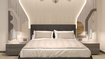 Suite | 1 habitación, sábanas italianas Frette y ropa de cama de alta calidad