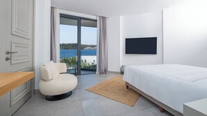 Kamar Superior, pemandangan laut | 1 kamar tidur, brankas, kedap suara, dan setrika/meja setrika
