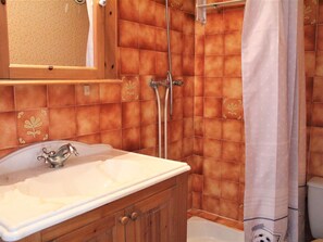 Bathroom - Cozy Studio for 2 Near Vars Les Claux Slopes & Shops (Vars)