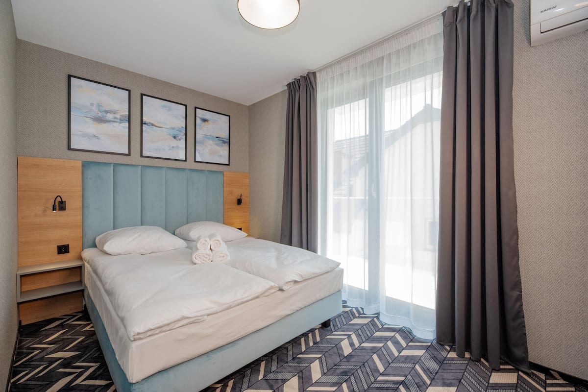 1 slaapkamer, een bureau, gratis wifi, beddengoed