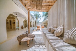Luxury Villa | Living area | 30-inch LED TV with cable channels - Villa Stella (Canggu)