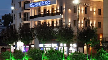 Front of property - evening/night