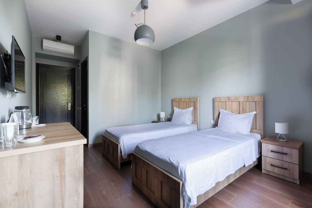 Basic Double or Twin Room | Desk, free WiFi, bed sheets
