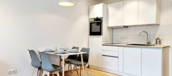 Modern basement apartment in the Munich district