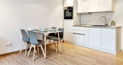 Modern basement apartment in the Munich district