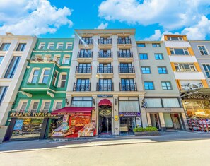 Fassade der Unterkunft
