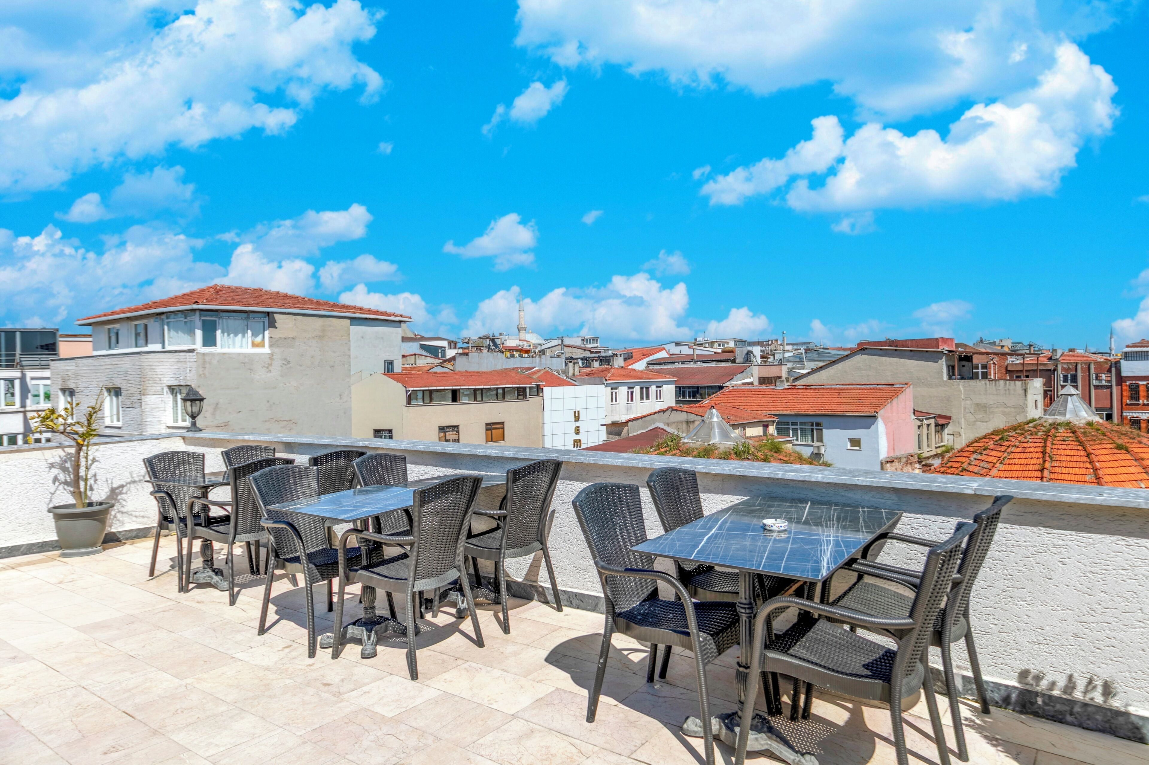 Terrasse sur le toit