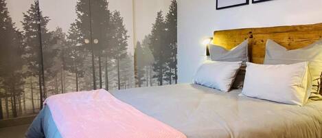 1 habitación, tabla de planchar con plancha y acceso a internet