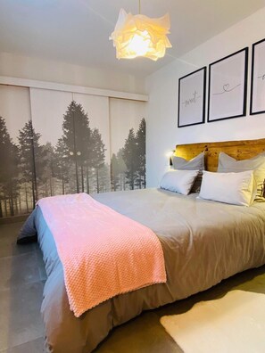 1 Schlafzimmer, Bügeleisen/Bügelbrett, Internetzugang, Bettwäsche