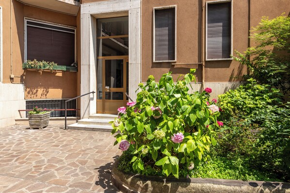 Façade de l’hébergement