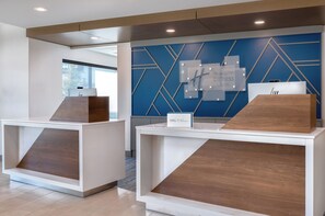 Welcome to the reception area, where friendly staff are available to assist with check-in and answer any questions.