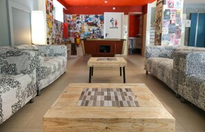 Majoituspaikan sisäänkäynti