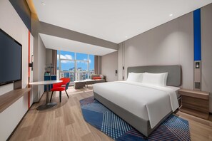 Premium bedding, down duvets, desk, laptop workspace - Holiday Inn Express Mianyang Sci-Tech City by IHG (Mianyang)
