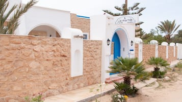 Entrada de la propiedad