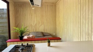 Apartment, 1 Bedroom, Smoking, Private Pool | Interior - Refugio 14 With hot tub in the Forest (Los Lagos)
