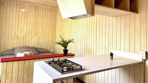 Apartment, 1 Bedroom, Smoking, Private Pool | Interior - Refugio 14 With hot tub in the Forest (Los Lagos)