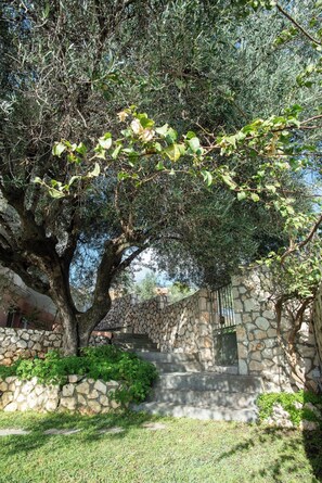 Villa, 2 Bedrooms, Balcony, Garden View | Garden - The Cerulean Villa - The Concord Of Blue And Green! (Kefalonia)