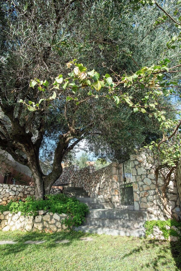 Villa, 5 Bedrooms, Balcony, Garden View | Garden - The Cerulean Villa - The Concord Of Blue And Green! (Kefalonia)