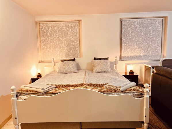 Leilighet, 1 soverom, terrasse, hageutsikt | 1 soverom