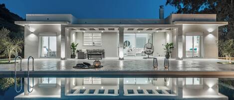 Villa, 3Â Schlafzimmer, Terrasse, Gartenblick | Pool