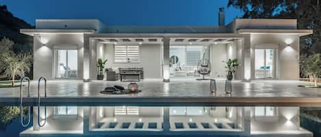 Villa, 3 Bedrooms, Terrace, Garden View | Pool | Outdoor pool