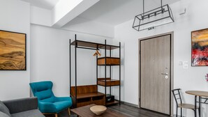 Studio, Multiple Bedrooms, Balcony | Living room - Sanders Center - Nice Studio Apt With Balcony (Athens)