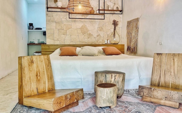 Studio, 1 chambre, patio, vue jardin | Intérieur