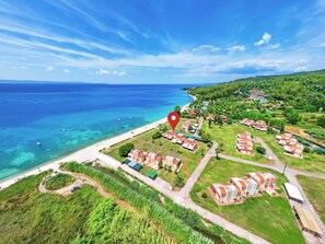 Ferienhaus, 3 Schlafzimmer, Balkon, Gartenblick | Aussenbereich