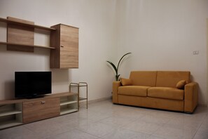 Apartment, 1 Schlafzimmer, Raucher, Balkon | Wohnbereich